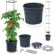  Flowerpot DTU24 39.2 cm x 39.2 x 153 cm Diameter 39.2 cm Plastic black