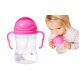  B.Box BB00511 Water Bottle with Straw, 240 ml, Pink