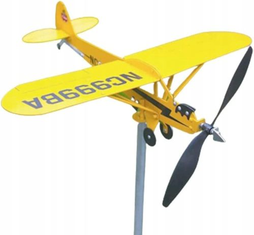  Garden Airplane Piper J3 Cub Weather Vane – Large