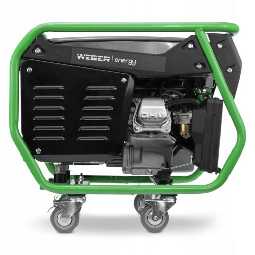 Weber 7500 W portable three-phase generator, petrol