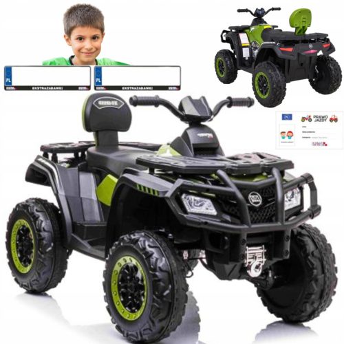  Battery operated quad XT-SPEED 4x4 Green