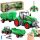  LARGE TRACTOR REMOTE CONTROLLED TRACTOR WITH TRAILER RC PILOT