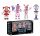  FNAF SET OF 4 FIGURINES FIVE NIGHTS AT FREDDY'S SISTER LOCATION