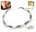  ELEGANT FASHIONABLE WOMEN'S 925 SILVER BRACELET GREEK PATTERN + FREE ENGRAVING