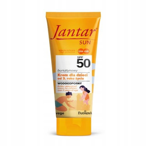  Jantar Sun Face Cream For Kids 50ml Waterproof Spf50