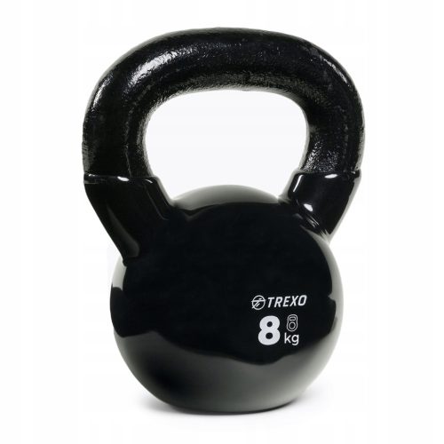  Kettlebell TREXO VKB08 8 kg Weight designation Cast iron Round wide handle