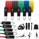  SET OF 5 EXERCISE BANDS Resistance bands Multifunctional Fitness Expander