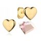  GOLD EARRINGS 585 CHILD GIRL heart baptism communion