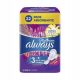  Always Platinum Night (Size 3) Pads with wings 22 pcs