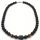  LaReine men's necklace tourmaline, volcanic lava, tiger's eye 55 cm