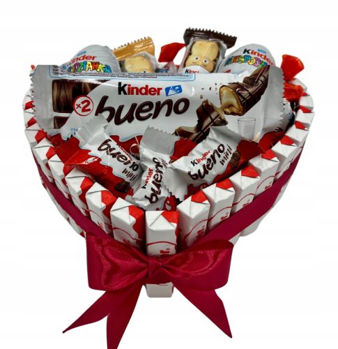  KINDER Chocolate Cake Gift Basket Gift Birthday prezentibalon_pl