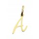  Letter "A" GOLD PENDANT 333