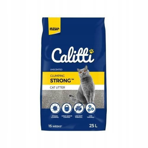  Calitti STRONG Unscented 25L - unscented litter