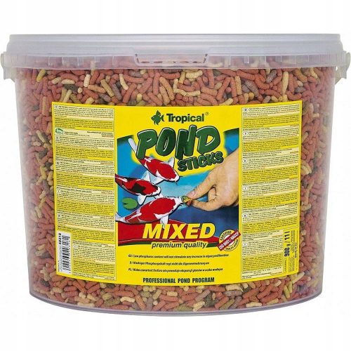 Futter in Form von Tropical Pond Sticks Mixed 900 g