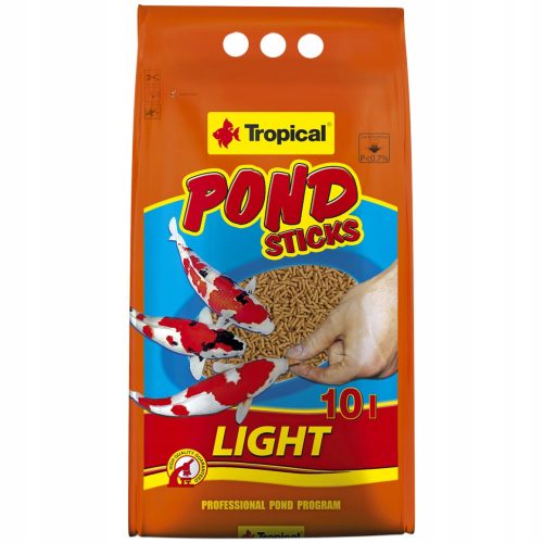  Fish Food Tropical Tropical Pond Sticks Light 10 l 900 g