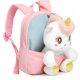  CHILDREN'S BACKPACK WITH UNICORN TEDDY