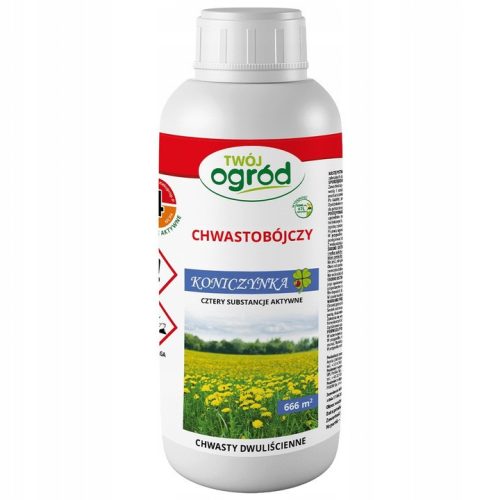  Dicotex 500 ml spray against weeds on a 500 m² lawn