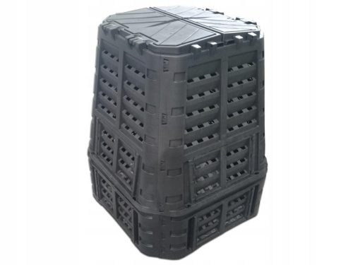  1-chamber composter Ekobat 740 l, black