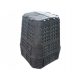  1-chamber composter Ekobat 740 l, black