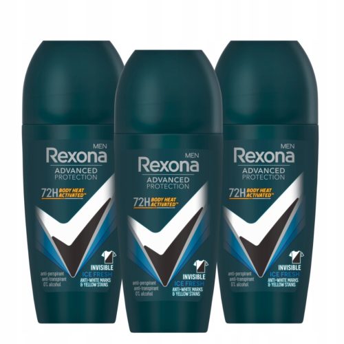  Rexona Men Advanced Protection Invisible Ice Antitranspirant Roll-on 50 ml