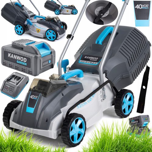  Kanwod Cordless Lawn Mower 32 cm