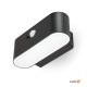  Kobi garden wall light black S14s 2.5 W