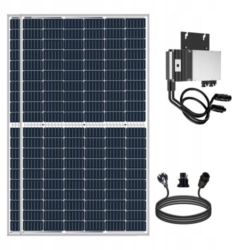 Complete photovoltaic set for a balcony 720W with a NEP-600 inverter