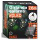  Smartled 760 cm solar garland, black