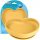  Canpol baby plate, yellow silicone