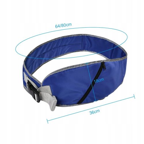  Sling for baby carrier, adjustable up to 16 kg, blue