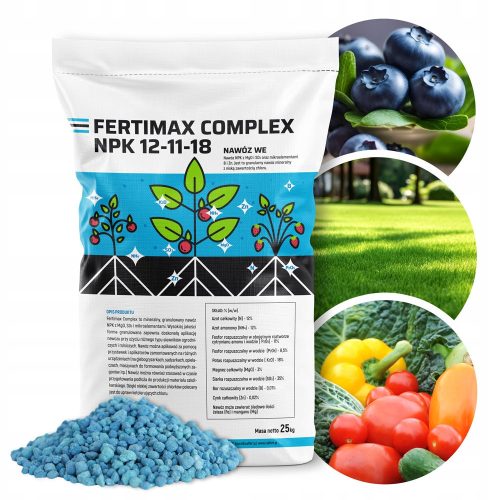  Multi-component fertilizer granulate 25 kg 25 l