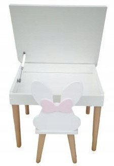  Folding table with storage space + children's chair