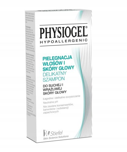 Physiogel Gentle Shampoo for Dry and Sensitive Scalp, 250ml