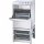 Dishwasher with base and detergent dispenser. STALGAST