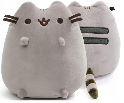  PUSHEEN PUSHIN SOFT FLUFFY MASCOT GRAY XL