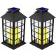  Recessed solar light NNLED black 32 cm 2 pcs.