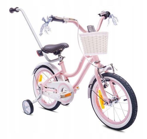  Sun Baby Heart Bicycle 14" White, Pink