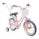  Sun Baby Heart Bicycle 14" White, Pink