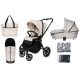  Muuvo 2in1 Stroller, Stroller Quick 4.0 + Gondola 3.0 Standard Desert Sand + Steel Grey