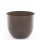  Euro3plast flowerpot 39 cm x 39 x 32.5 cm plastic graphite, brown and beige tones