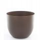  Euro3plast flowerpot 39 cm x 39 x 32.5 cm plastic graphite, brown and beige tones