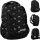  BeUniq school backpack with multiple compartments, black, multicolored, 24 years