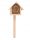  Koopman flowerpot 11.5 cm x 7.6 x 29.5 cm multicolored wood