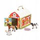  Dollhouse Melissa & Doug Wooden Barn with Animals 26.5 cm