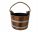  Kornik flowerpot 26.5 cm x 26.5 x 25 cm diameter 26 cm anthracite wood