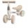  Blubell 1002 6" Balance Bike, Beige