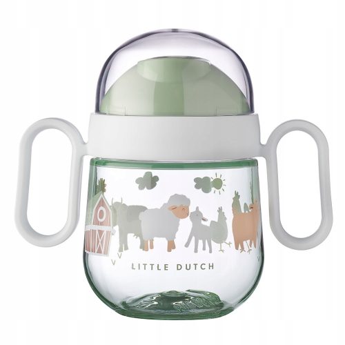  Leak-proof cup 200 ml Mepal MIO Little Farm with handles, Little Dutch