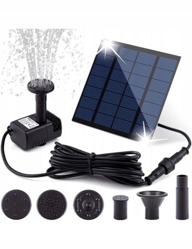  EFFICIENT SOLAR GARDEN FOUNTAIN PUMP FOR XXL POND + FILTER