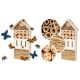 HOTEL of insects, HOME of bees, CABIN of butterflies