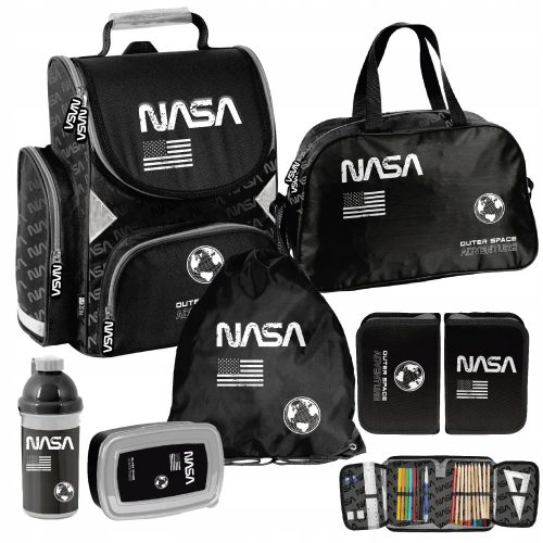  PASO NASA SCHOOL SET SCHOOL SCHOOL PENCASE BAG BATTLE LUNCH BAG